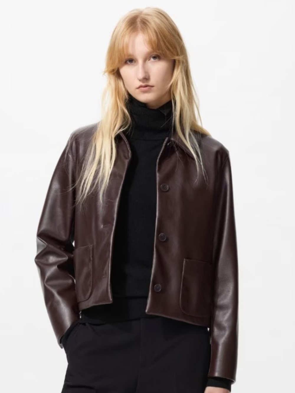 Uniqlo Coated Short Jacket
